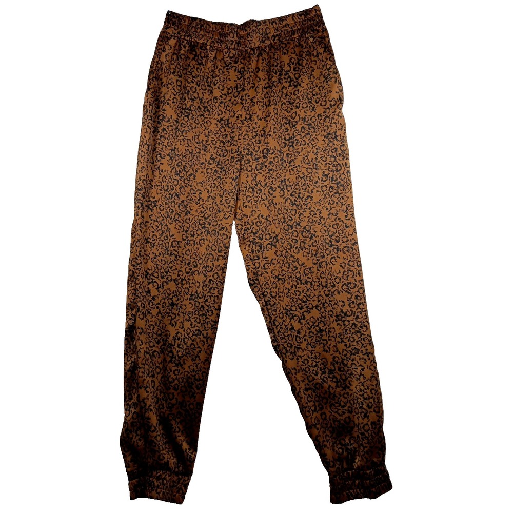 Cupcakes‎ and Cashmere women's jogger Small animal print pockets elastic waist